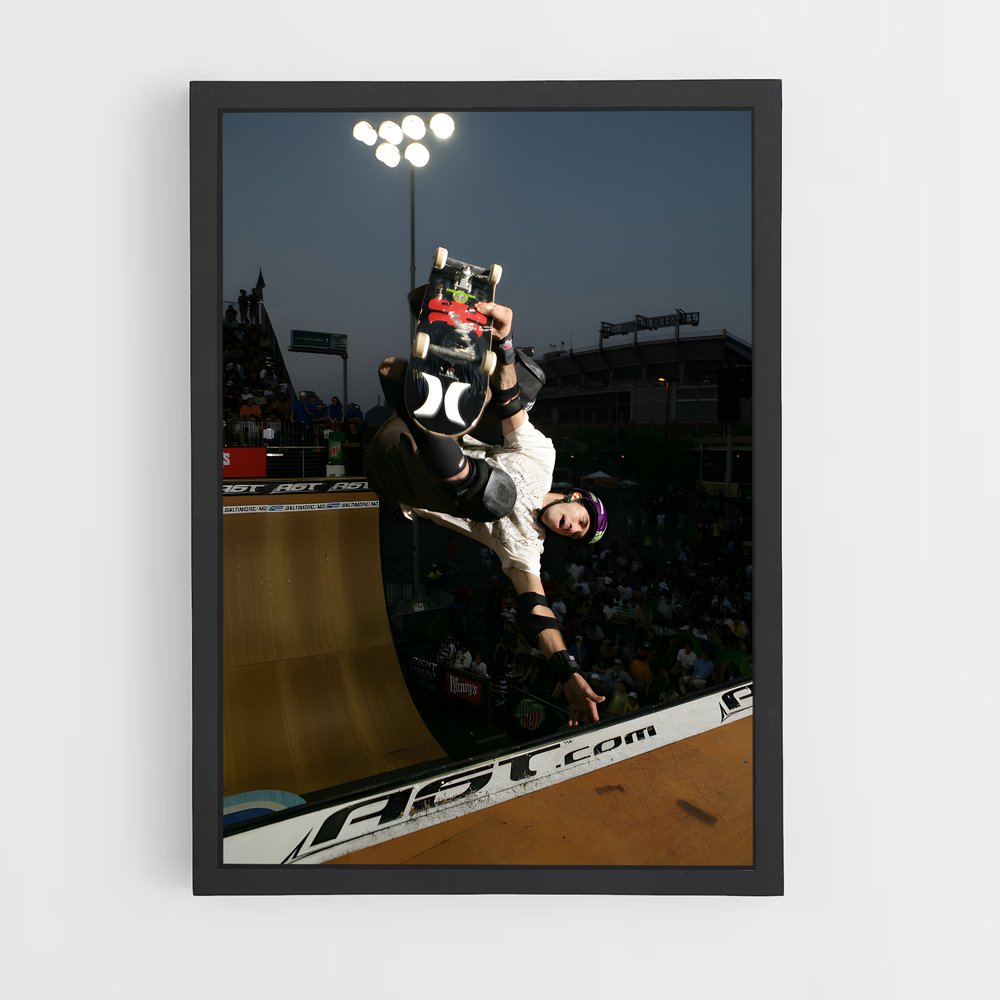 Poster Skate Legend – affiche Skateboard (vue 2)